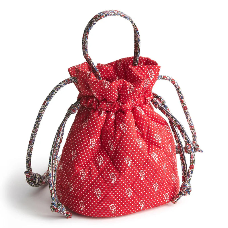 Tilden Drawstring Crossbody - Dotty Floral