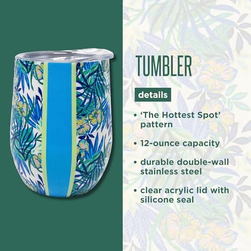 Insulated Stemless Tumbler - The Hottest Spot 12 oz