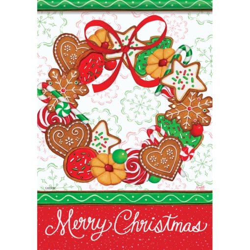 Santa’s Sweet Shop Garden Flag