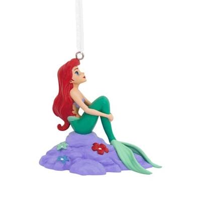 Ariel on Rock Ornament