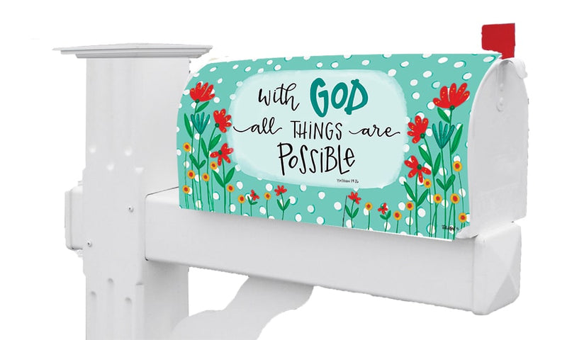 With God Mailbox Makeover