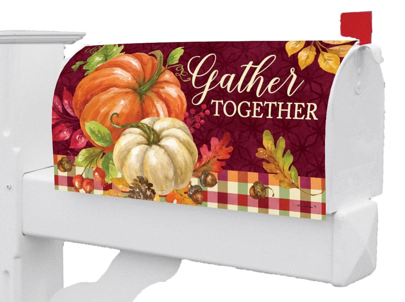 Gather Pumpkins Mailbox Makeover