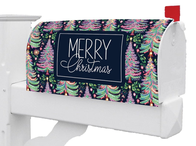 Retro Trees  Mailbox Makeover