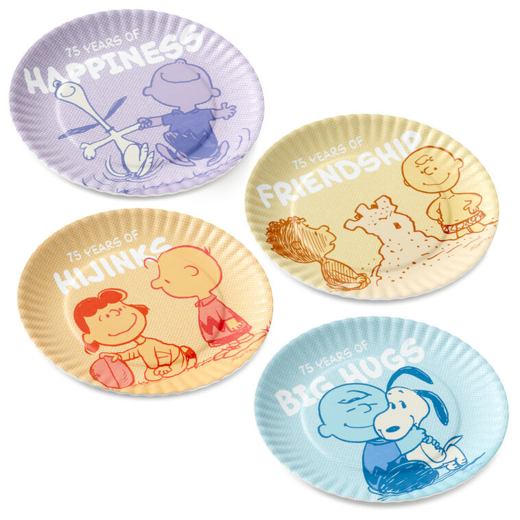 Peanuts® 75th Anniversary Appetizer Plate Set