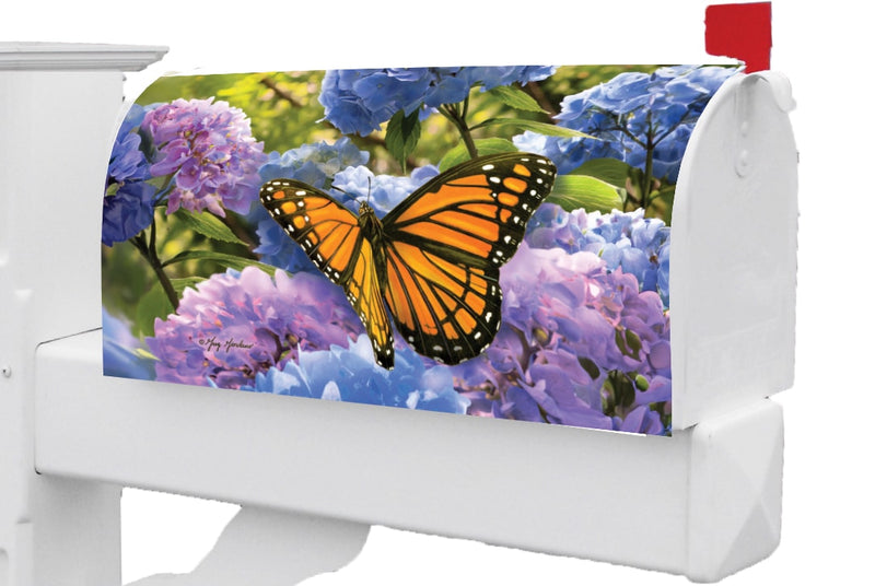 Monarch Hydrangeas  Mailbox Makeover