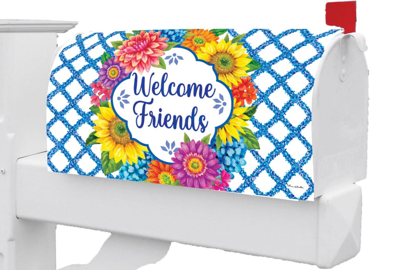 Floral Vines Mailbox Makeover