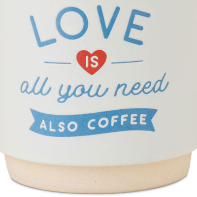 Love and Coffee Funny Mug, 16 oz.