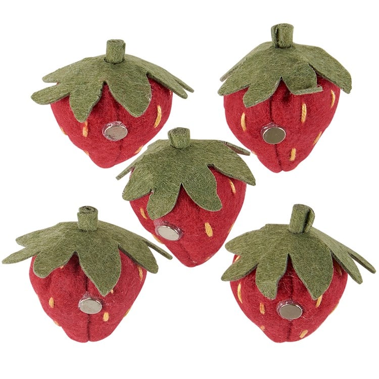 Strawberry Magnet Set