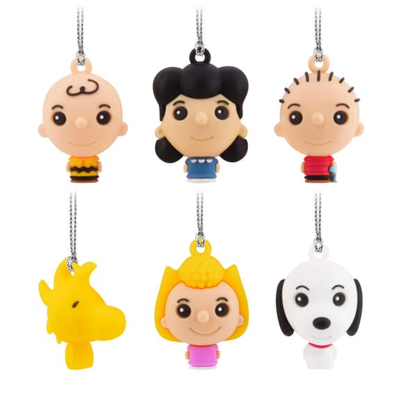 Mini Peanuts® Shatterproof Ornaments, Set of 6