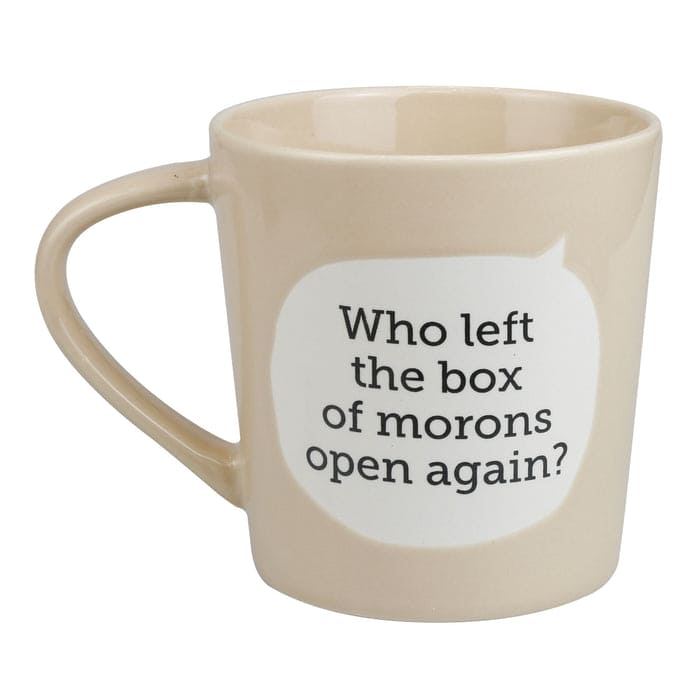 Dirty Mud Box of Morons Mug