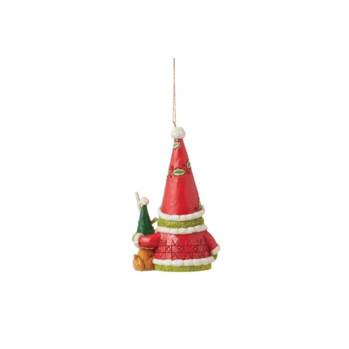 Santa Grinch Gnome and Reindeer Max Ornament