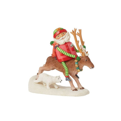 Santa's Wild Ride Figurine