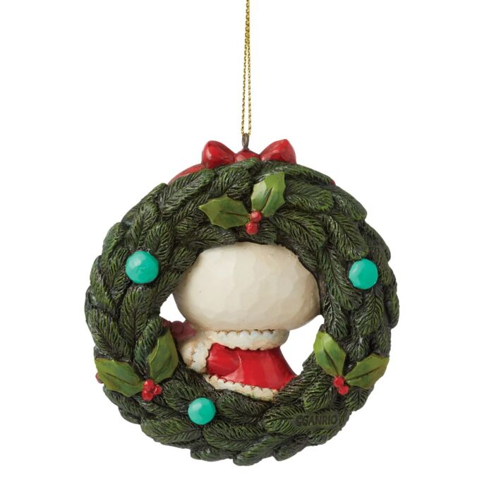 Wreath Hello Kitty Ornament