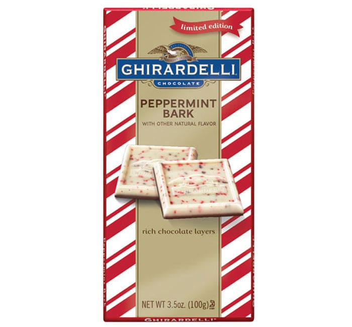 Ghirardelli Peppermint Bark Bar 3.5 oz