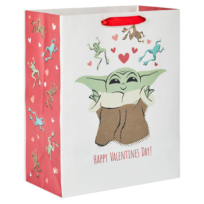 13" Star Wars: The Mandalorian™ Grogu™ Large Valentine's Day Gift Bag