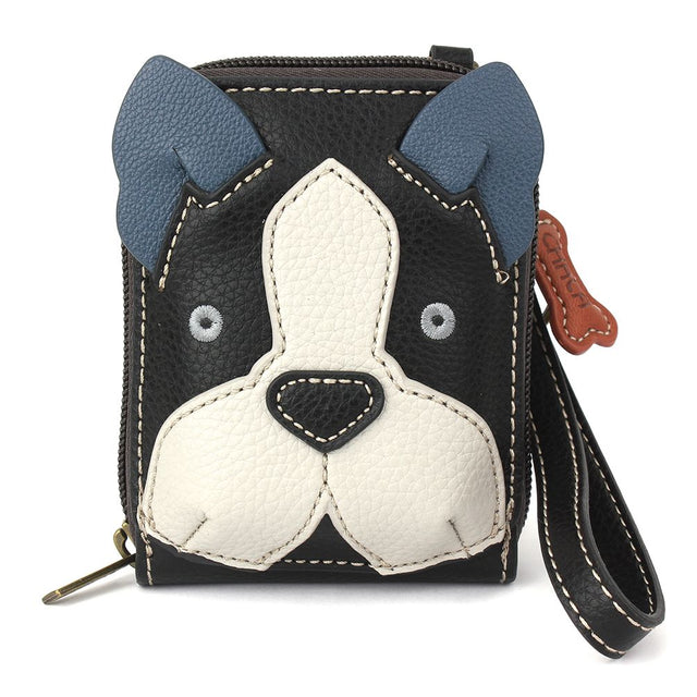 Cute Credit Card Holder - Dog Black