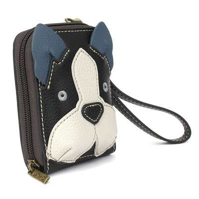 Cute Credit Card Holder - Dog Black