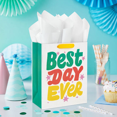 9.6" Best Day Ever Medium Gift Bag