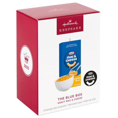 Kraft Mac & Cheese The Blue Box Ornament