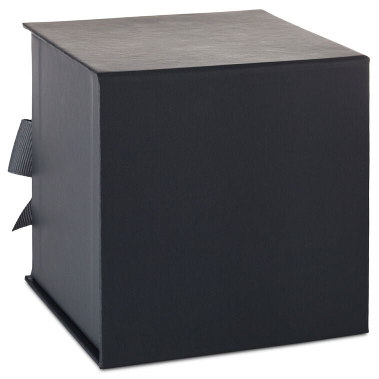 4.2" Solid Gray Small Square Gift Box