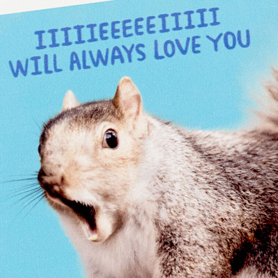 Singing Squirrel Photo Funny Coaster