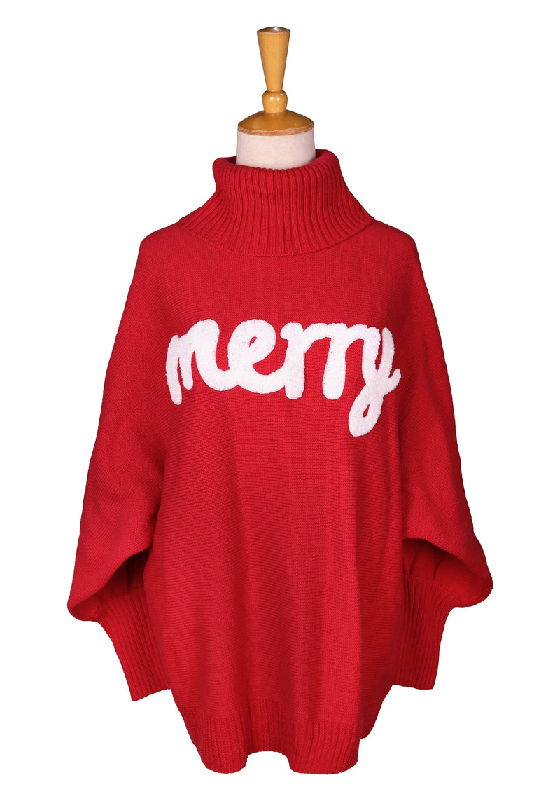 Merry Chenille Turtleneck Sweater