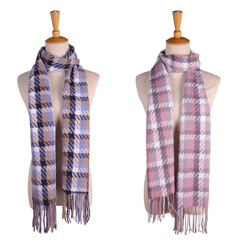 Pastel Houndstooth Promo Scarf