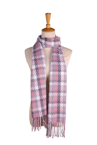 Pastel Houndstooth Promo Scarf