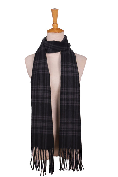 Elegant Plaid Promo Scarf