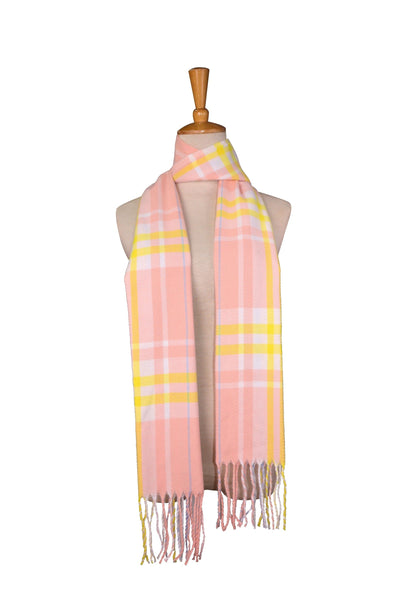 Elegant Plaid Promo Scarf