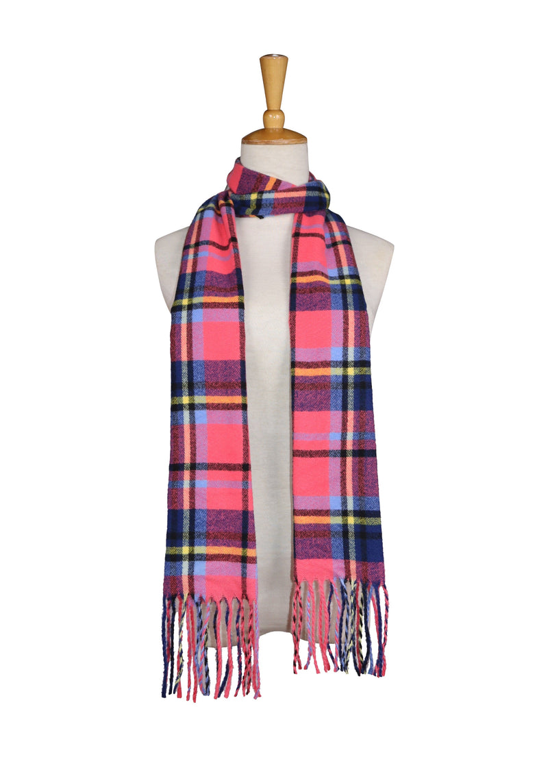 Elegant Plaid Promo Scarf