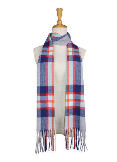 Elegant Plaid Promo Scarf