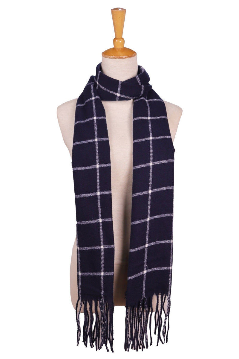 Elegant Plaid Promo Scarf