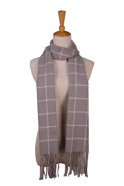 Elegant Plaid Promo Scarf