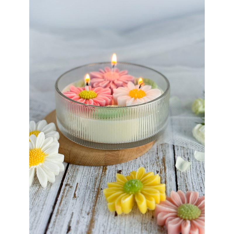 Daisy Meadow Art Candle 12oz