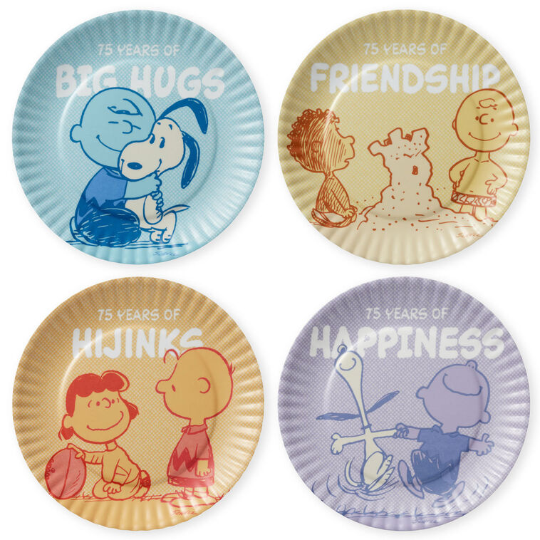 Peanuts® 75th Anniversary Appetizer Plate Set