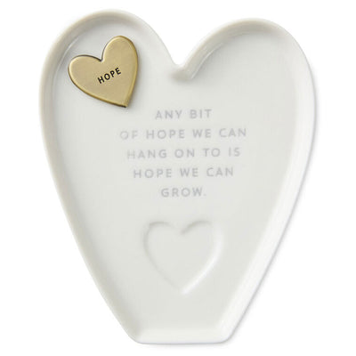 Heart-Shaped Trinket Dish With Token