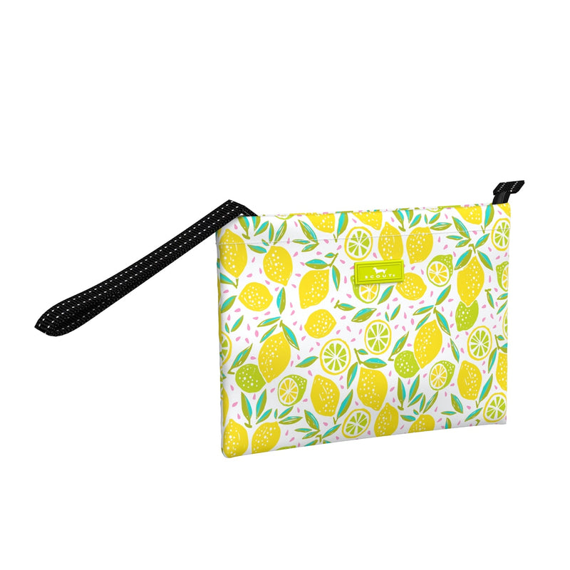 Wristlet Cabana Clutch - Lemoncello