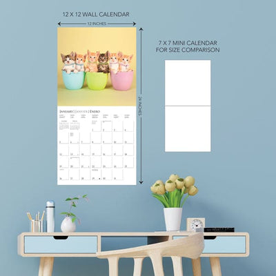 Cute Kittens 12 x 12 Wall Calendar