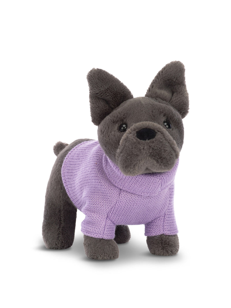 Sweater French Bulldog Purple