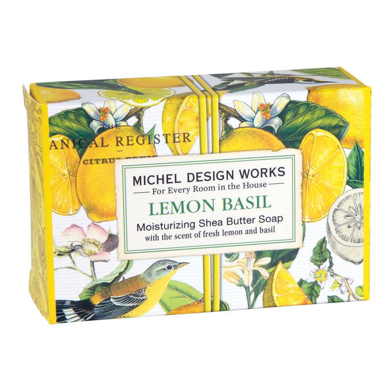 Boxed Single Soap - Lemon Basil 4.5 oz