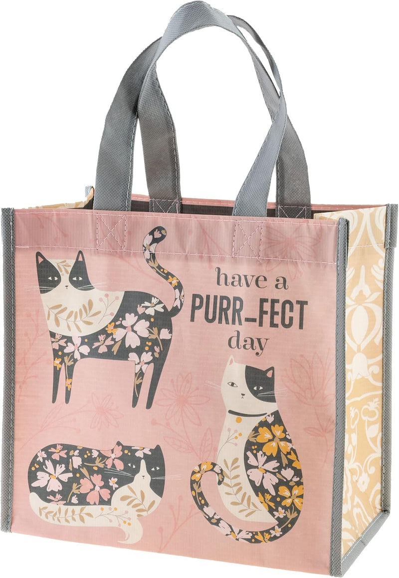 Recycled Medium Gift Bag - Cat