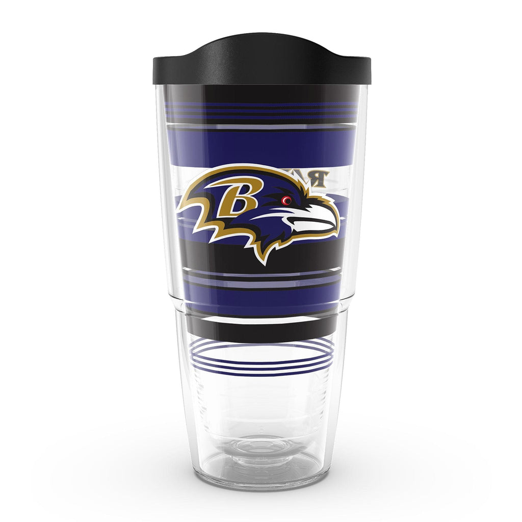 Baltimore Ravens 24oz. Hype Stripe Classic Tumbler