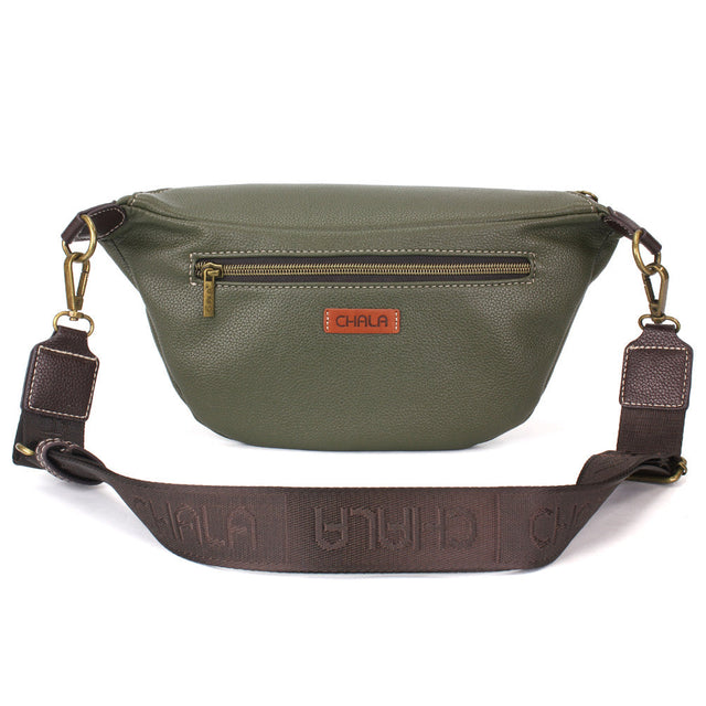 Fanny Pack - Olive Monarch