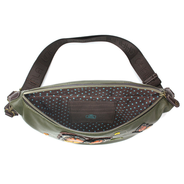 Fanny Pack - Olive Monarch