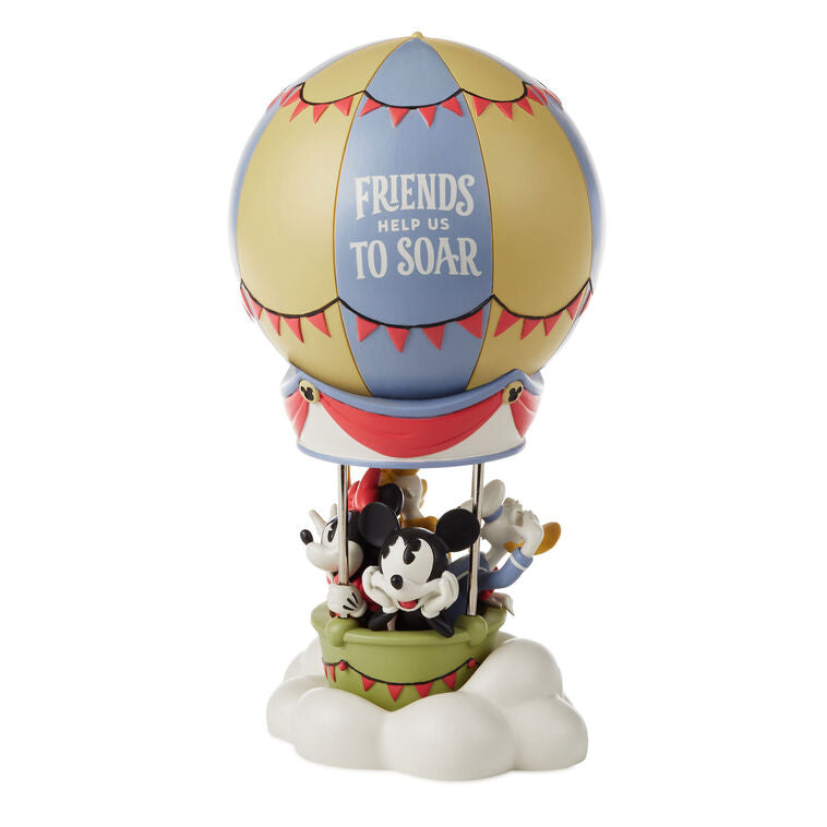 Disney Mickey and Friends Hot Air Balloon Limited Edition Figurine, 8.25"