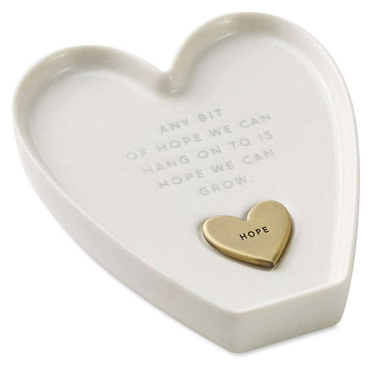 Heart-Shaped Trinket Dish With Token