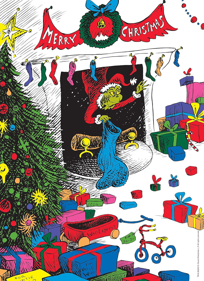 How The Grinch Stole Christmas Puzzle 1000 pc