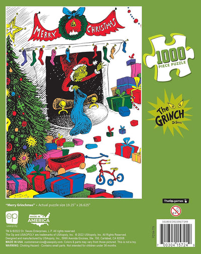 How The Grinch Stole Christmas Puzzle 1000 pc