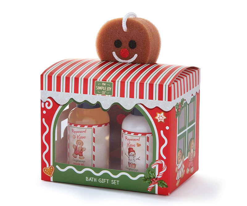 Sweet Shoppe- Gingersnap Scented Bath Gift Set of 3